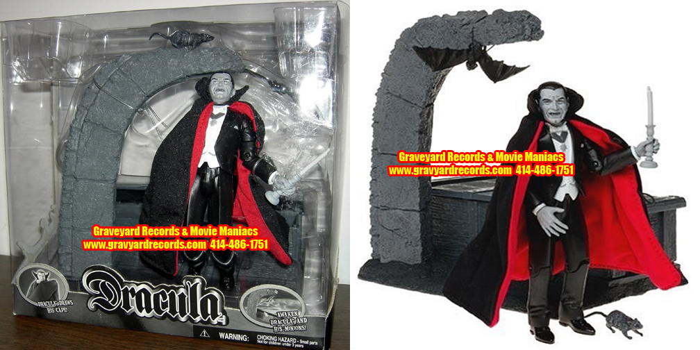 8" Dracula Jakks Pacific Toys Black & White Ed.